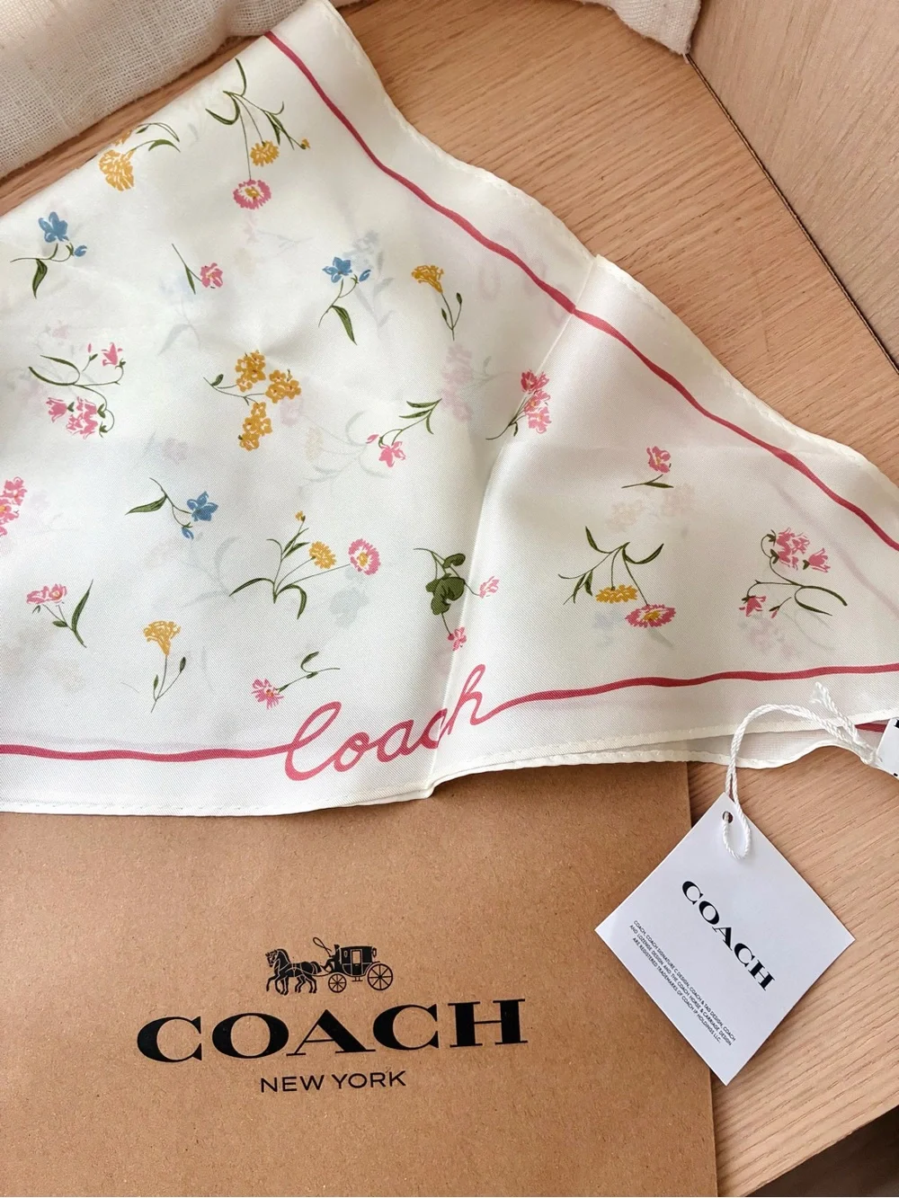 Coach new tag